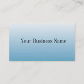 Business Card für die Entwicklung von White Water  Visitenkarte (Rückseite)