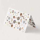 Business Card für die Kaffeebranche Visitenkarten (Rückseite)