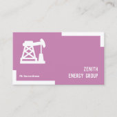Business Card für Erdölöl und Gas Visitenkarte (Vorderseite)