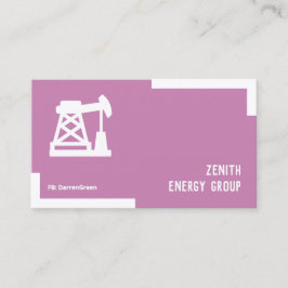 Business Card für Erdölöl und Gas Visitenkarte