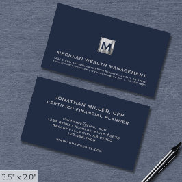 Business Card für Finanzberatungsdienste Visitenkarte