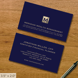 Business Card für Finanzberatungsdienste Visitenkarte