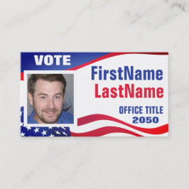 Business Card für Foto-Kampagnen Visitenkarte