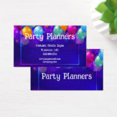 Business Card für Fun Balloon Party- oder Veransta (Schreibtisch)