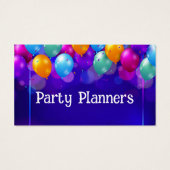 Business Card für Fun Balloon Party- oder Veransta (Rückseite)