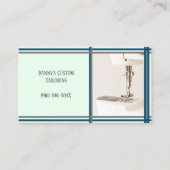 Business Card für grüne Schneidemaschine Visitenkarte (Vorderseite)