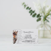 Business Card für Heimtiere Treuekarte (Stehend Vorderseite)