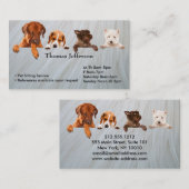 Business Card für Heimtiere Treuekarte (Vorne/Hinten)