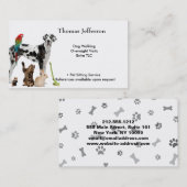 Business Card für Heimtiere Treuekarte (Vorne/Hinten)