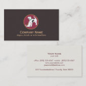 Business Card für Heimtiere Visitenkarte (Vorne/Hinten)