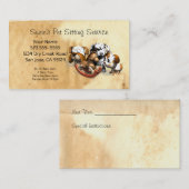 Business Card für Heimtiere Visitenkarte (Vorne/Hinten)