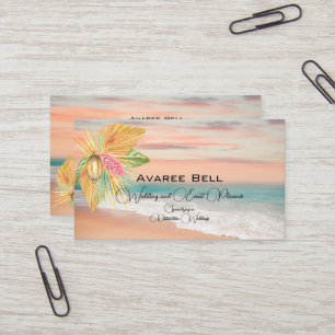 Business Card für Hochzeiten und Eventplaner Visitenkarte