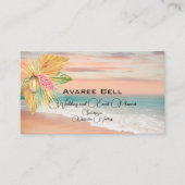 Business Card für Hochzeiten und Eventplaner Visitenkarte (Vorderseite)