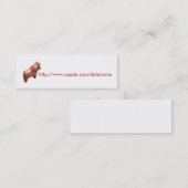 Business Card für Internetadressen Mini Visitenkarte (Vorne/Hinten)
