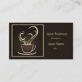 Business Card für Kaffee 2 Visitenkarte