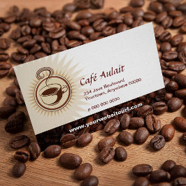 Business Card für Kaffee-Bar Treuekarte