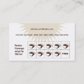 Business Card für Kaffee-Bar Treuekarte (Rückseite)