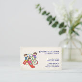 Business Card für Kindertagesstätte Visitenkarte (Stehend Vorderseite)