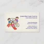 Business Card für Kindertagesstätte Visitenkarte (Vorderseite)