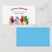 Business Card für Kindertagesstätten Visitenkarte (Vorne/Hinten)