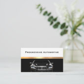 Business Card für klassische Automotive Visitenkarte (Stehend Vorderseite)