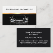 Business Card für klassische Automotive Visitenkarte (Vorne/Hinten)