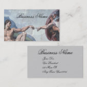 Business Card für klassische Kunstdruckkunst Visitenkarte (Vorne/Hinten)