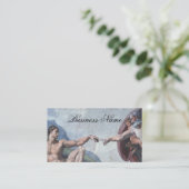 Business Card für klassische Kunstdruckkunst Visitenkarte (Stehend Vorderseite)