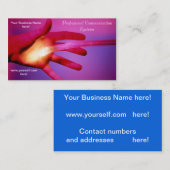 Business Card für Kommunikationssysteme Visitenkarte (Vorne/Hinten)