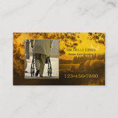 Business Card für kundenspezifische Foto Senior Ca Visitenkarte (Vorderseite)