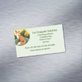 Business Card für kundenspezifische Fox-Computerlö Magnetische Visitenkarte (Beispiel)