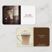 Business Card für Lebensmittel und Getränke Visitenkarte (Vorne/Hinten)