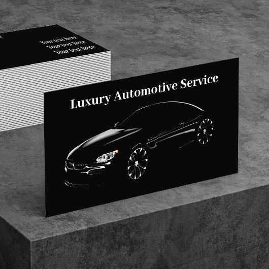 Business Card für Luxusautomobile Visitenkarte