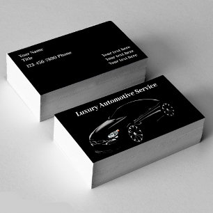 Business Card für Luxusautomobile Visitenkarte