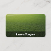Business Card für Mäher- und Lawn Care Services Visitenkarte (Vorderseite)
