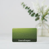 Business Card für Mäher- und Lawn Care Services Visitenkarte (Stehend Vorderseite)