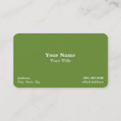 Business Card für Mäher- und Lawn Care Services Visitenkarte (Rückseite)