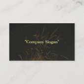 Business Card für Metallverarbeitung Visitenkarte (Rückseite)