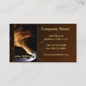 Business Card für Metallverarbeitung Visitenkarte (Vorderseite)