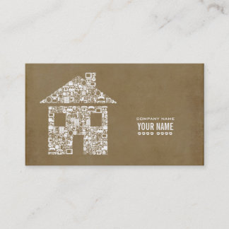Business Card für moderne Bauvorlagenbauweise Visitenkarte