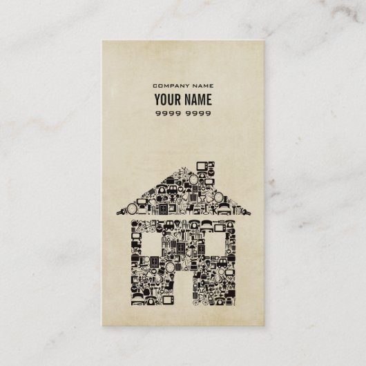 Business Card für moderne Bauvorlagenbauweise Visitenkarte (Vorderseite)