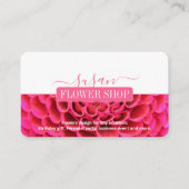 Business Card für moderne Blume Visitenkarte (Vorderseite)