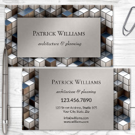 Business Card für moderne Geometrie Visitenkarte