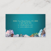 Business Card für Moon- und Wasserfarbkristalle Visitenkarte (Rückseite)