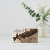 Business Card für Musiklehrer Visitenkarte (Stehend Vorderseite)