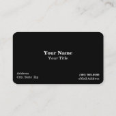 Business Card für Musikunterricht Visitenkarte (Rückseite)