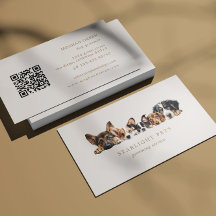 Business Card für niedliche Hunde