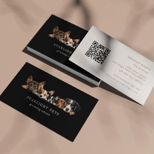 Business Card für niedliche Hunde