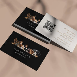 Business Card für niedliche Hunde Visitenkarte