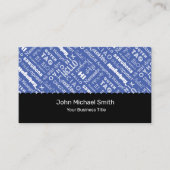 Business Card für Polyglot Translator Visitenkarte (Vorderseite)